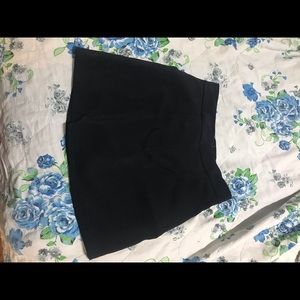 Black skort